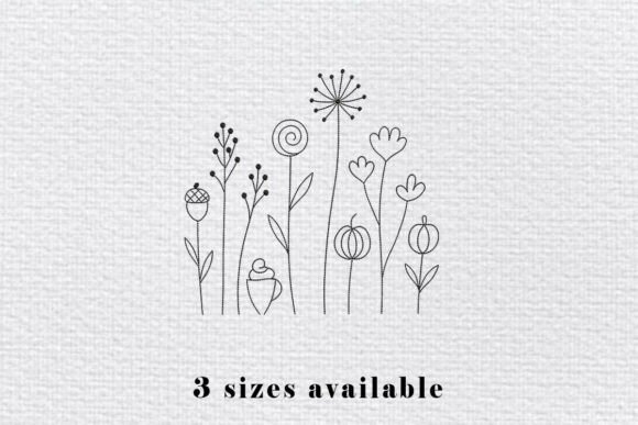 Download Minimal Line Flowers - Flowers Collection