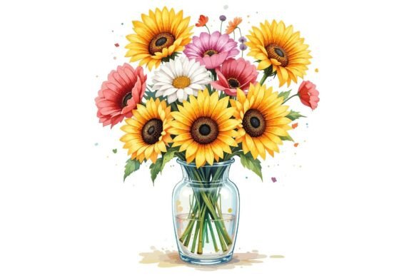 Download Single Line Flowers EPS - Flowers Collection