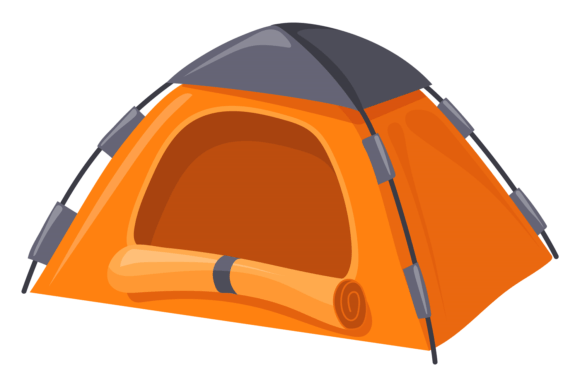 Download Outdoor Tourist Tent Cartoon Icon. Camps - Tourist Collection