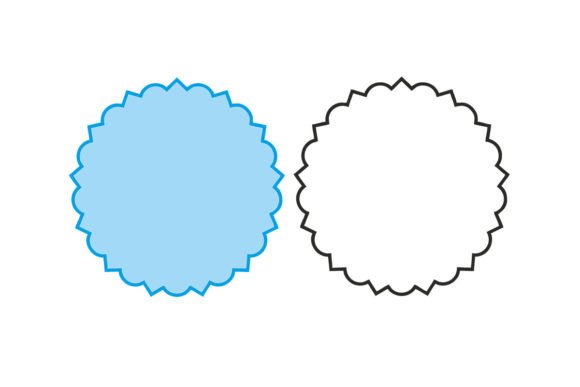 Download Scallop Round Frames - Premium Bundle