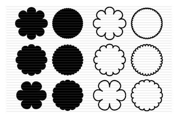 Download Scallop Circle SVG Png Circle Frame - Premium Bundle